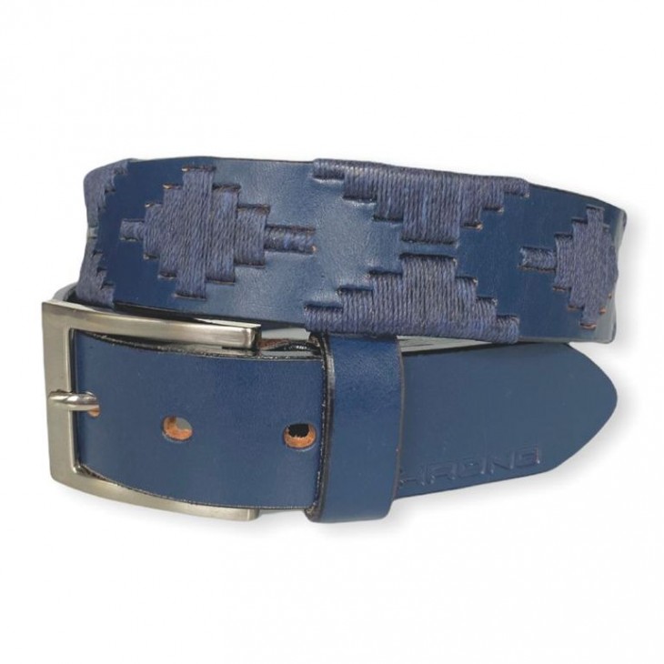 Polo Belt Blue Gaucho