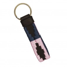 Leather Keyring "Pink"